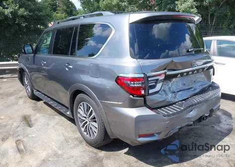 2022 Nissan Armada Sl 4Wd из США, поврежденный, VIN JN8AY2BB6N9815169